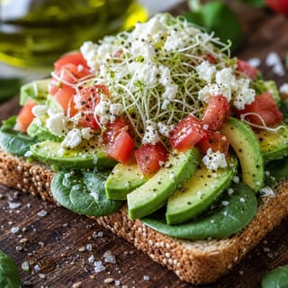 Vegetable Toast